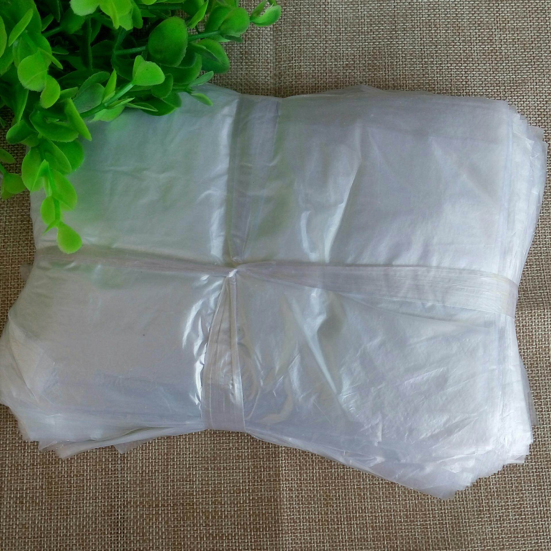 PO平口袋/半透明防潮袋白色胶袋塑料袋包装袋双面2丝1000个/包