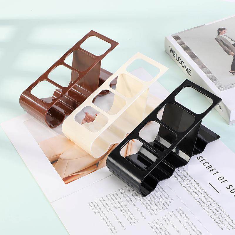 跨境电视遥控器透明亚克力收纳盒家用床头手机充电桌面整理收纳架