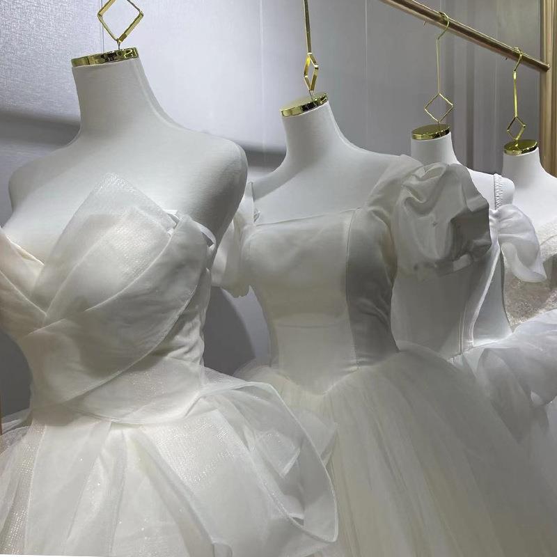 悬空展示架道具半身女装吊模服装店橱窗吊挂钩假人悬挂婚纱女模特