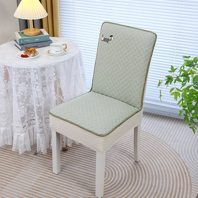 椅子套罩新款轻奢四季通用餐桌餐椅套防滑家用椅套罩实木椅子套罩