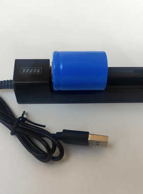 便携式26350高性能2000MAH 3.7V A品5A小钢炮手电充电专用锂电池