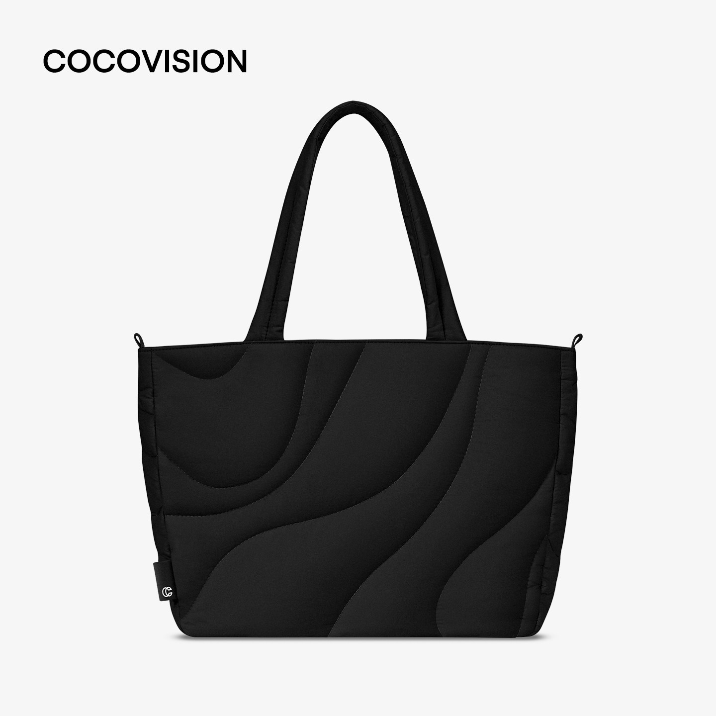 COCOVISION托特包女电脑包2026新款大容量单肩包手提包