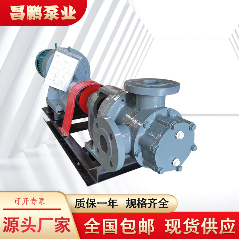 NYP10转子泵内啮合铸铁齿轮油泵巧克力树脂双层沥青泵双层保温