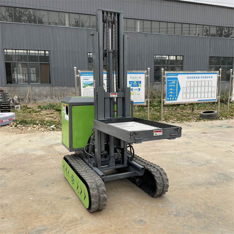 液压遥控履带叉车 内燃式履带搬运堆高车 出口机型履带叉车