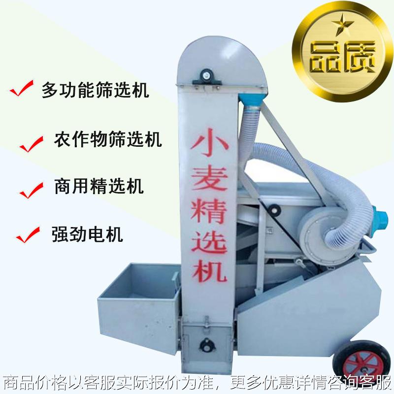小麦水稻大豆玉米精选机 粮食筛选机 小麦选种机多功能种子精选机
