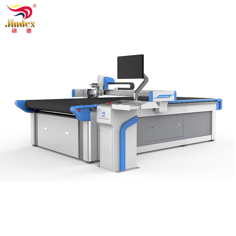 皮革腰带数控地毯布料切割设备服装面料裁切机CCD定位快速裁剪机