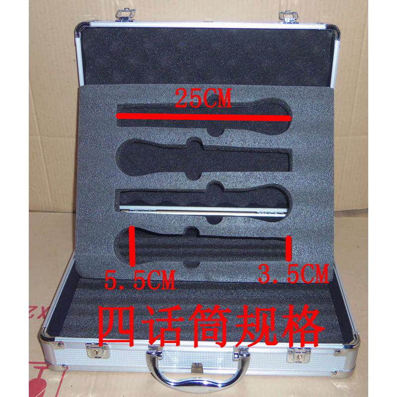 2/4/8只装无线麦克风铝箱子手提 两支话筒箱子保护箱 KTV话筒盒子