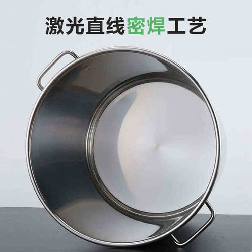 煮培养基专用桶锅 全不锈钢桶锅 圆桶 加厚不锈钢3.5L/5L/10L
