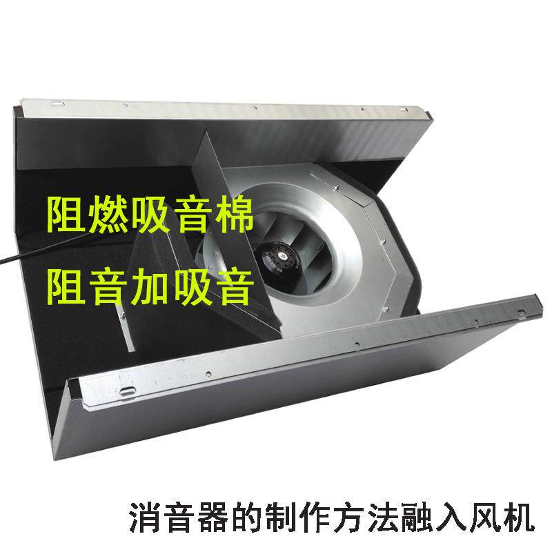 大风增压高速管道风机强力消音FAV1600网吧低噪离心式厨房抽风机