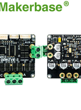 Makerbase ODrive3.6 FOC BLDC 伺服 单电机控制器