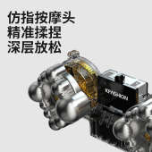 樊尚腰部按摩器仪颈部背部颈椎腰靠垫神器揉捏热敷办公室家用枕头