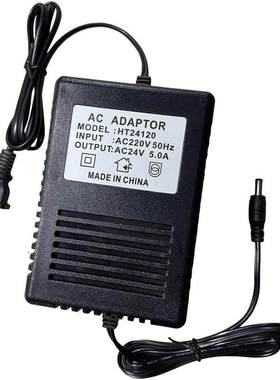 AC24V3A/2A/5A防水交流电源交流24V3A监控安防球机交流变压器火牛