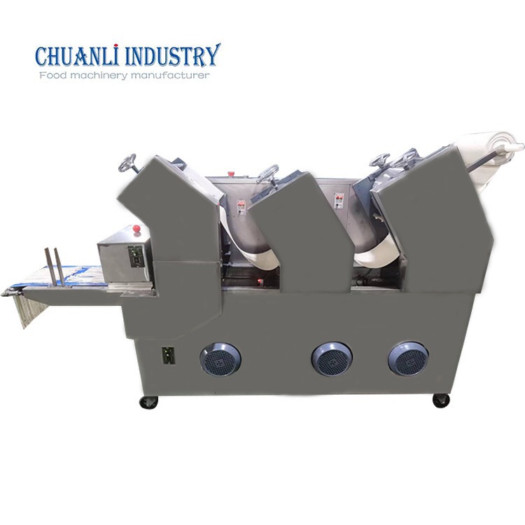 福建压面机 不锈钢制作 实心合金钢 面条打卷 自动制面机