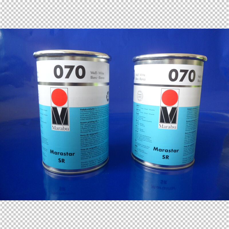 德国玛莱宝油墨SR070白色ABS塑料符合加州65标准高附着力