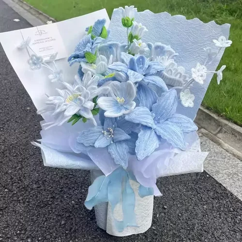 扭扭棒手工DIY花束材料包含玫瑰