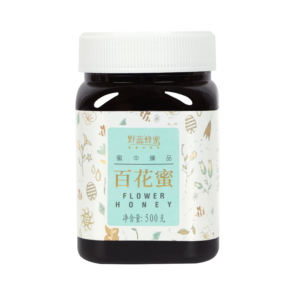 野蕊蜂蜜百花蜜500g淑女风