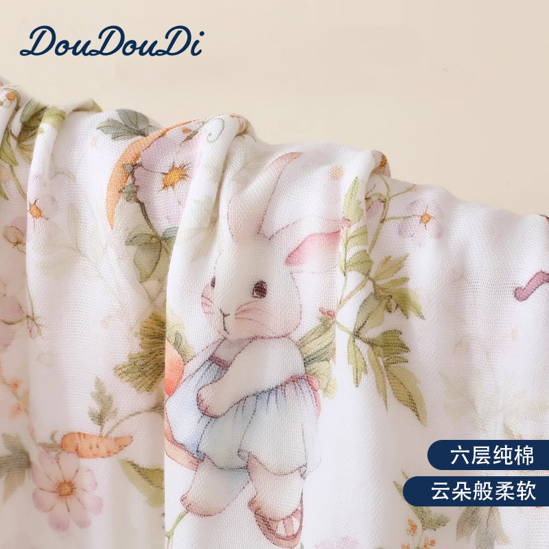 新生婴儿a类纱布纯棉宝宝浴巾