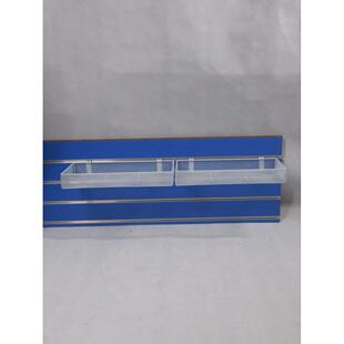 壁挂式槽板货架挂篮挂钩卡槽板篮子坑板万用挂板网兜货架铁丝网篮