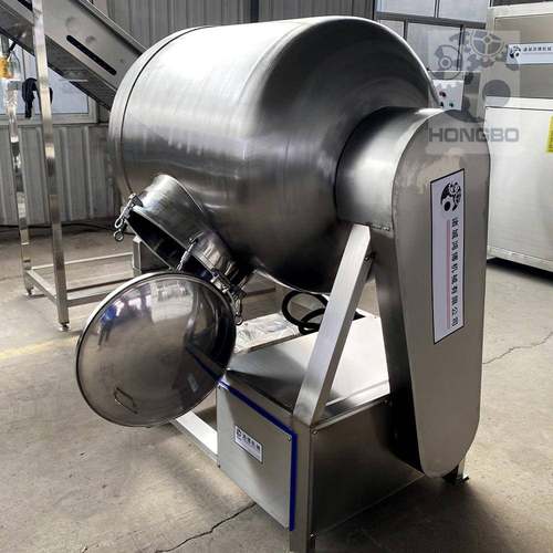 诚信经营肉块真空滚揉机鸡产品腌制设备狗粮猫粮前端搅拌机