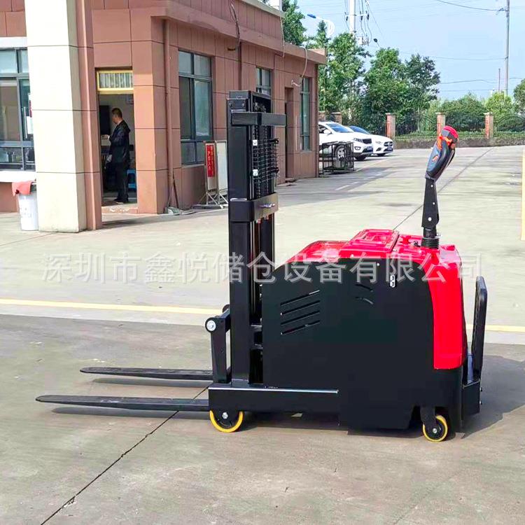 无前腿全电动堆高车平衡重式液压堆垛车无支腿配重升降装卸叉车