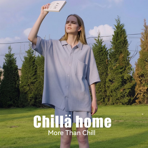 Chillahome宽松休闲家居服睡衣