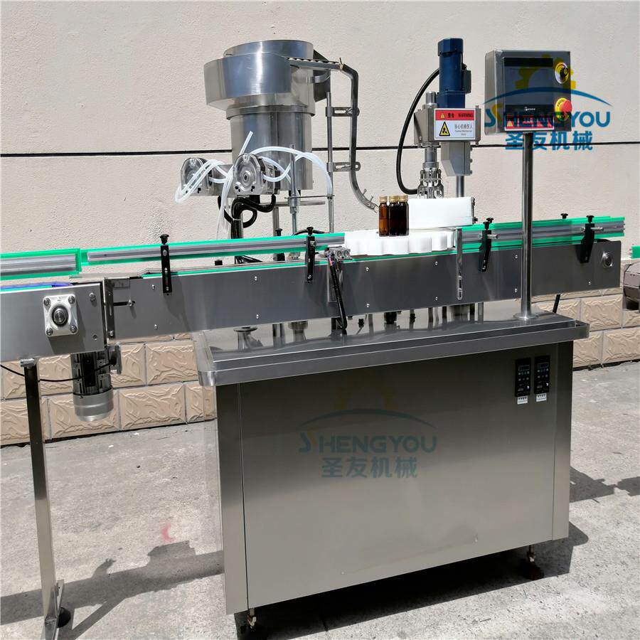 口服液灌装轧盖机 全自动口服液灌装机 不干胶贴标机现货供应