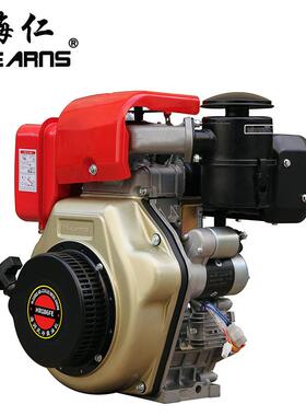 厂家直销 186FAE意大利款电启动单缸风冷柴油机 10马力 G5锥度轴