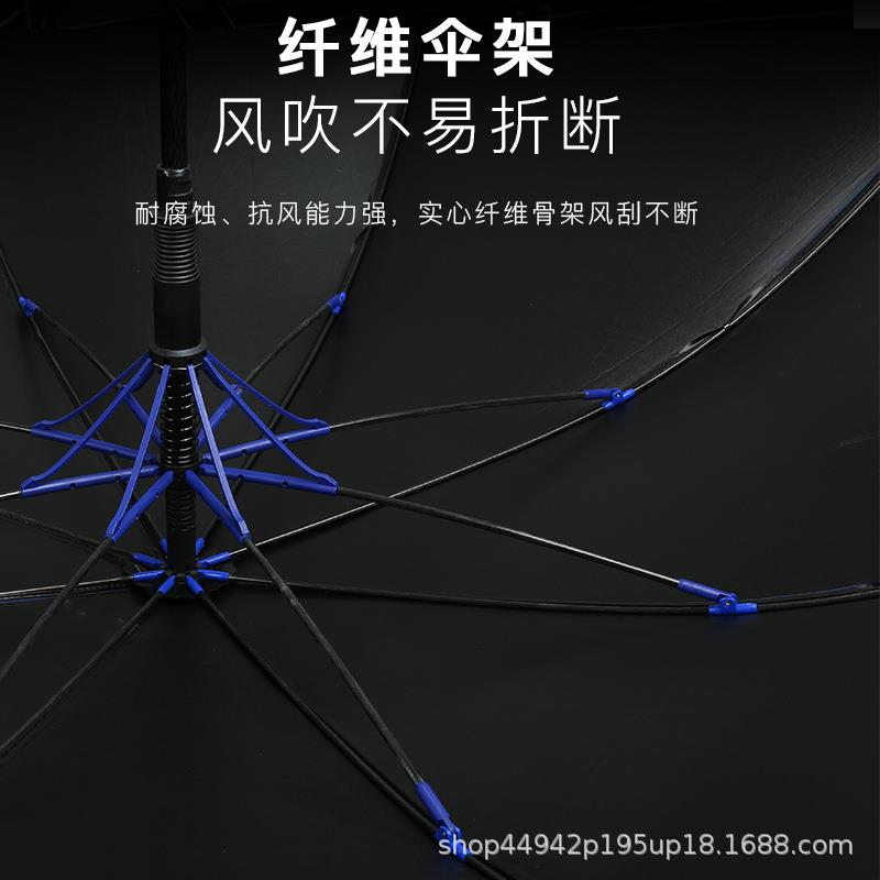 新款直销现货长柄直杆劳斯莱斯二代晴雨伞防风抗暴八骨碰击布印制