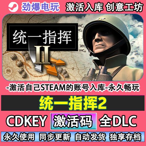 统一指挥2steam正版激活