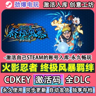 火影忍者风暴羁绊steam正版 激活码cdk入库全DLC 在线畅玩