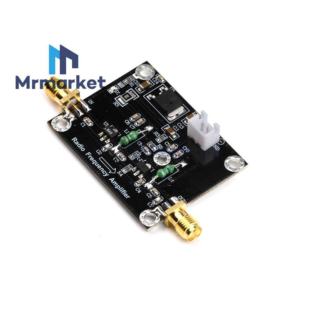 1M-1000MHz 2W 功放 HF FM VHF UHF 调频发射宽带射频功率放大器