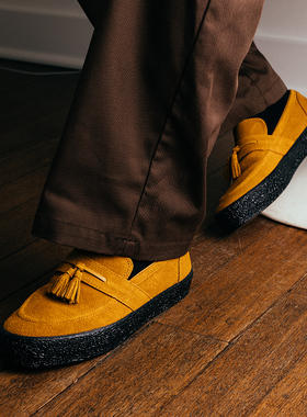 Last Resort AB VM005 Lo Suede 反绒一脚蹬复古流苏乐福休闲鞋
