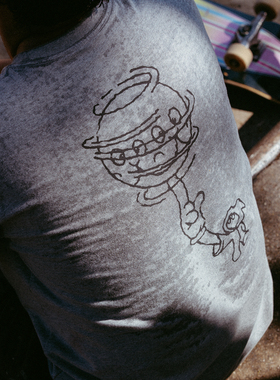 Last Resort AB Headspin Tee 新款男女休闲街头运动潮流短袖T恤