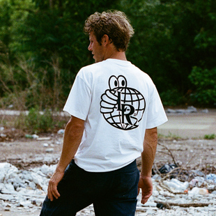 Atlas Monogram Last 纯棉宽松男女运动短袖 Tee T恤 Resort