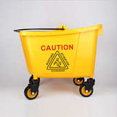 食安库榨水车拖把桶32L榨水车头挤水车洗拖把拖地桶清洁车商用