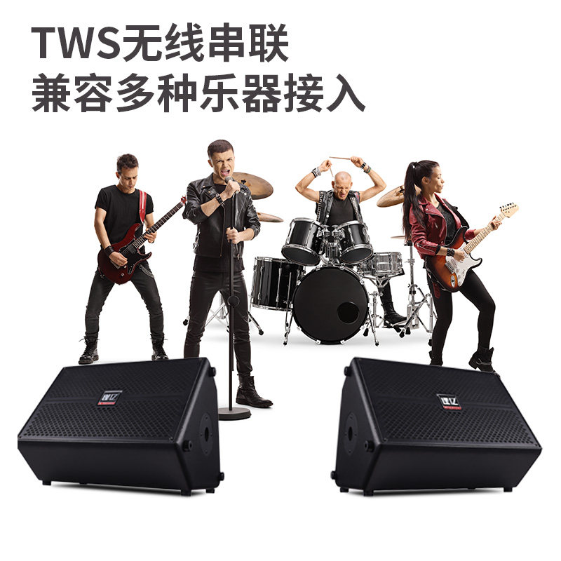 谨亿户外音响套装街头演出吉他弹唱K歌无线蓝牙直播充电携带音箱