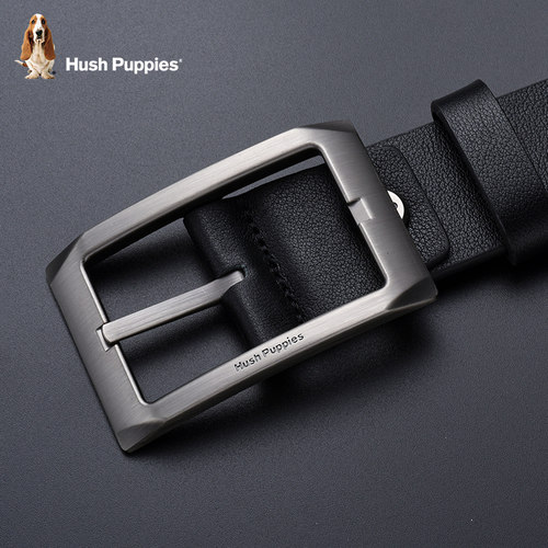 暇步士HushPuppies男士真皮皮带