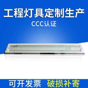 常州厂家生产双管LED净化灯无尘车间食品车间专用一体化净化支架