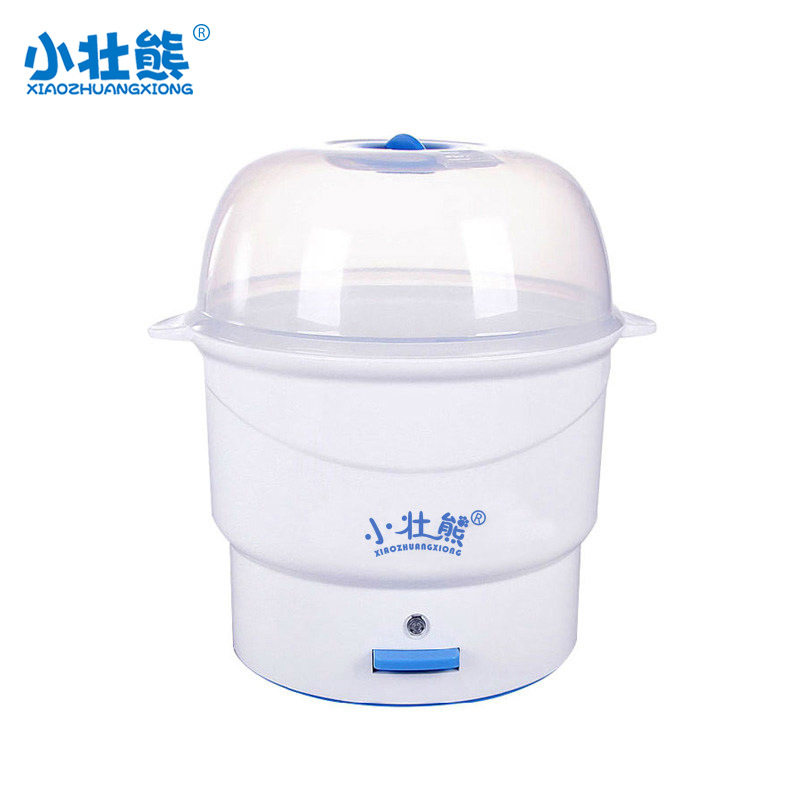小壮熊婴儿奶瓶消毒器家用小型宝宝消毒柜子蒸汽消毒锅大容量