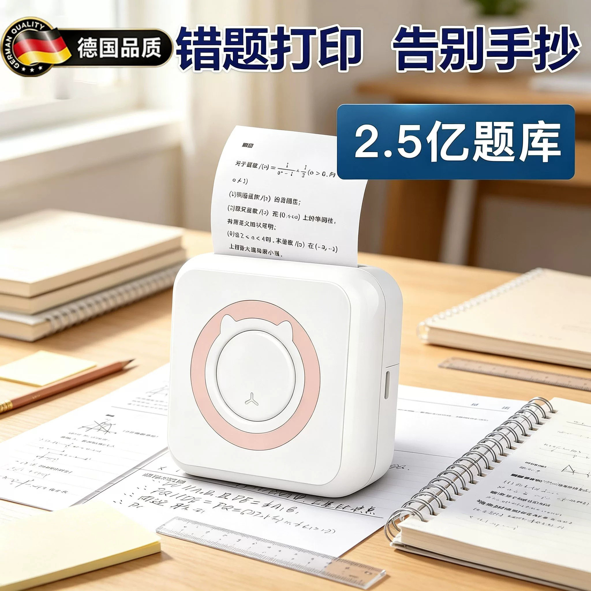 德国AI高清错题迷你标签打印机