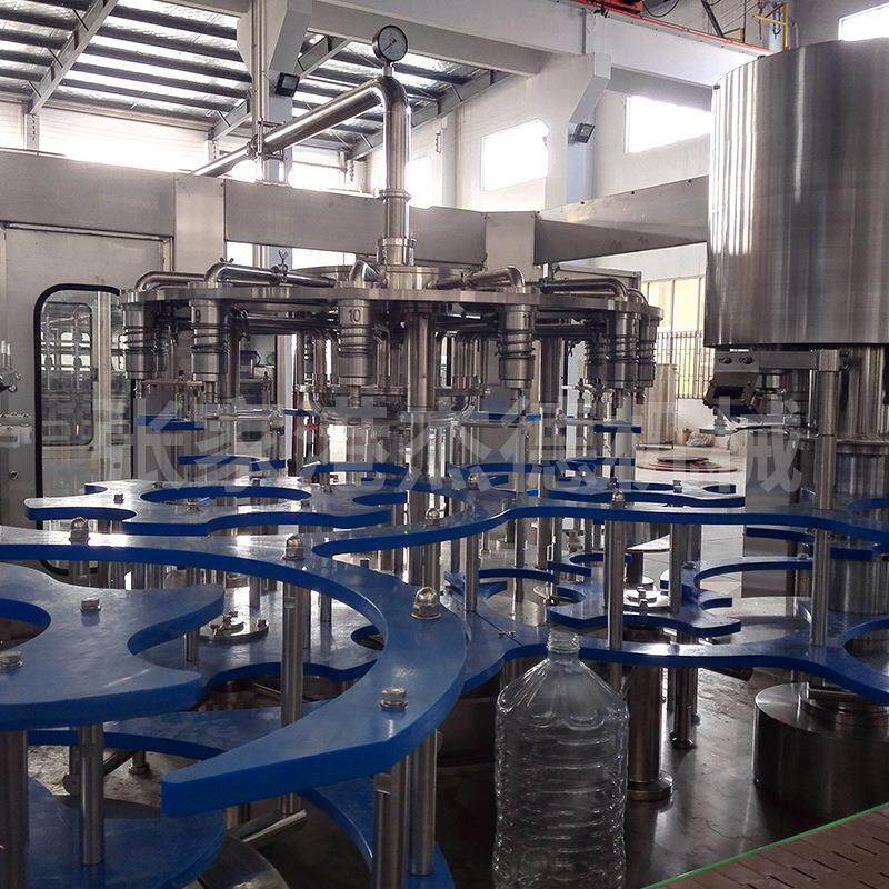 厂家生产一次性桶装水旋转灌装设金属托盘