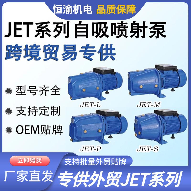 外贸JET/JSW/JSP/DP家用增压泵110V/220V喷射泵1.5KW