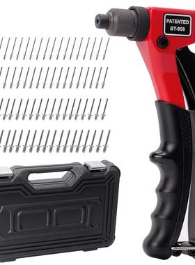 PATENTED BT958 8英寸单手拉铆枪2.4 3.2 4.0 4.8mm塑料盒包装