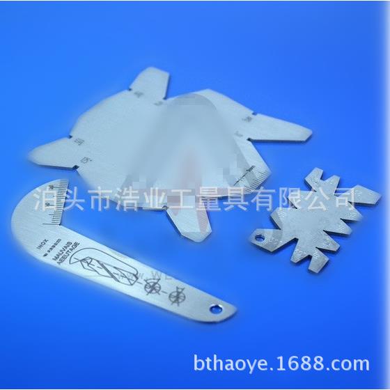 SKU363132 3件套 S/S 角规 量角尺 角度样板 车刀量规钻头顶角规