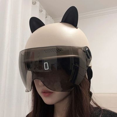 3C认证新国标夏天骑行防紫外线电动车头盔男女四季通用骑行安全帽