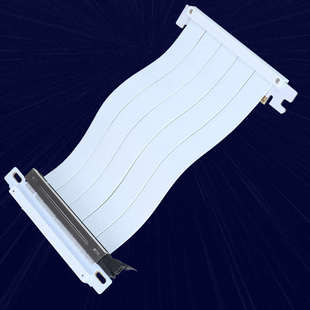 itx显卡延长线双反向PCIe4.0连接线mini小机箱A4电脑兼容闪麟S300