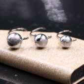 50个 防挂底翘嘴 盒铅头钩锋利原色铅头钩软饵路亚钩朝天钩加强版