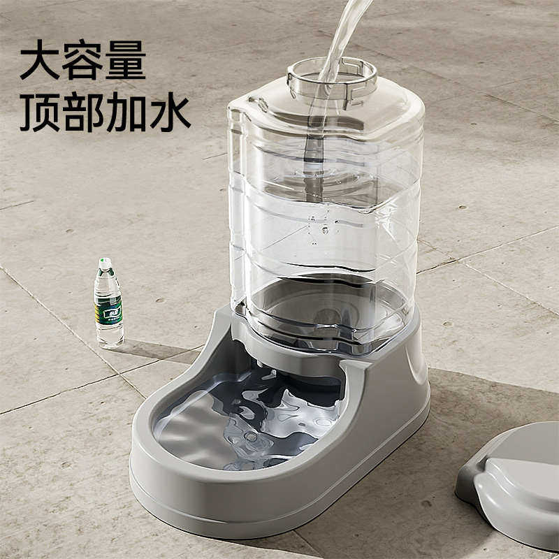 狗狗饮水机中大型犬自动喂水喝水器不插电水碗金毛喂食大容量水壶
