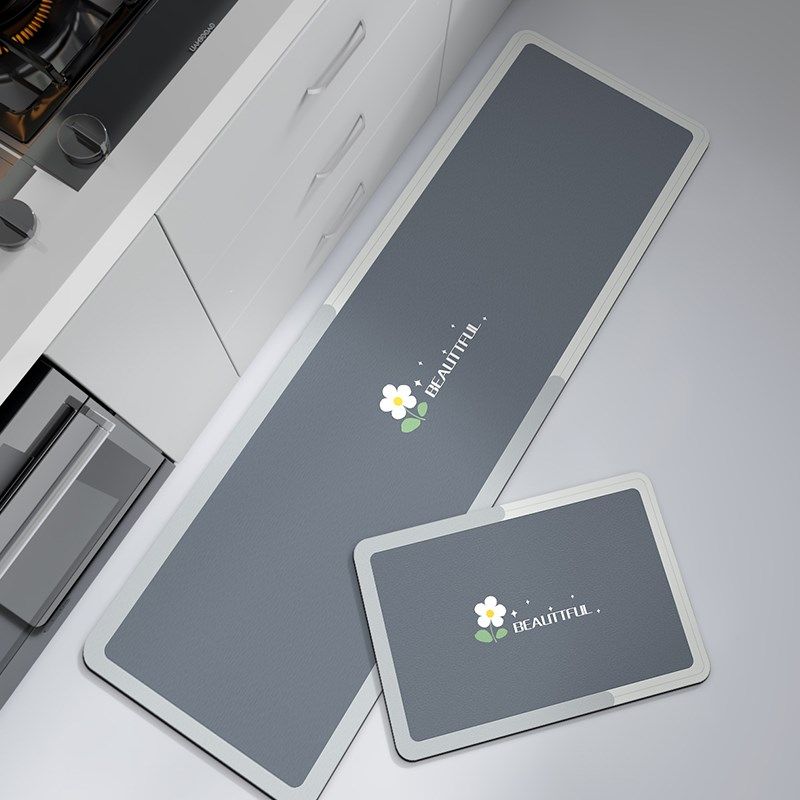 硅藻泥厨房地垫防滑防油吸水垫浴室门口脚垫家用耐脏地毯防水垫子,居家布艺,厨房地垫,淘宝优惠券,粉丝福利购,淘宝优惠卷