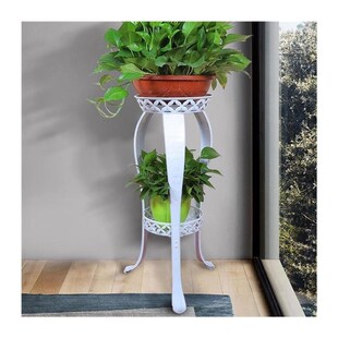 欧式 铁艺花架家用客厅室内花盆架绿萝花架吊兰架子